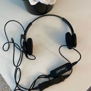 Leitner LH245L – Corded Office Phone Headset for Landline Phone